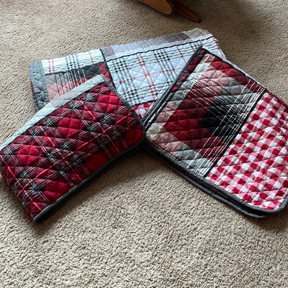 King size Quilt with 2 pillow shams